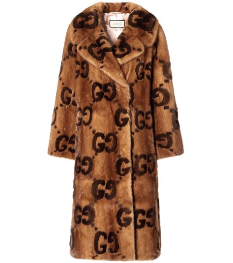 gucci mink coat price.